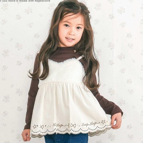 [�}���C]���X�J���b�v�L���~�\�[��+�`���[���t��T�V���c2�_�Z�b�g(90~130cm)/�X���b�v�X���b�v�iSLAP SLIP�j �I�t�z���C�g×�u���E��