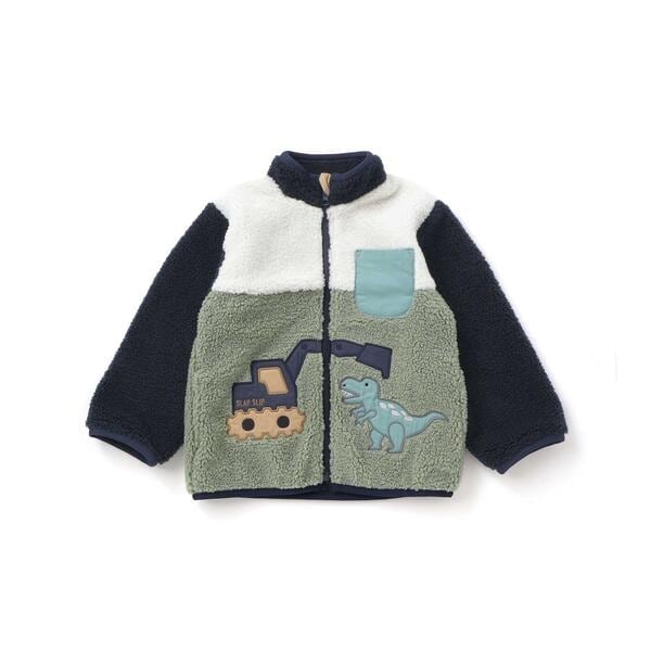 [�}���C]�����V���x���J�[�p�b�`�{�A�W���P�b�g(80~130cm)/�X���b�v�X���b�v�iSLAP SLIP�j �O���[���n