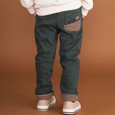 裏微起毛フラップポケットロングパンツ(80~130cm)