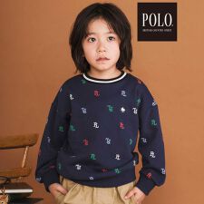 スラップスリップ(SLAP SLIP)の【POLO BCS(ポロ・ビーシーエス)×SLAP SLIPコラボ】プリント総柄トレーナー(80~1