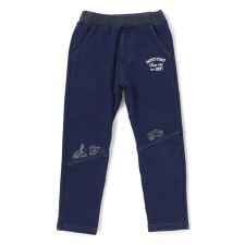 スラップスリップ(SLAP SLIP)のグングンのぼるよはたらくくるま刺しゅうロングパンツ(80~130cm)