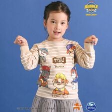 スラップスリップ(SLAP SLIP)の【「パウ・パトロール」スピンオフ・シリーズ「ラブル＆クルー」×SLAPSLIP】フロントプリントボー