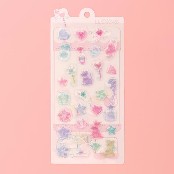 【SLAP SLIP】スラぷくシール　8枚セット SLAP SLIP（スラップスリップ） ぷっくり可愛い☆ちゅるちゅるスラぷく