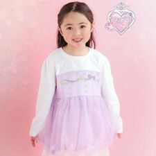 【スラプリ】バルーンチュールドッキングTシャツ(80~130cm)