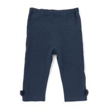 【お揃い】無地&総柄6分丈レギンス(80~130cm)