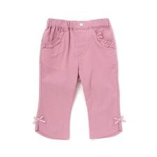 裾フレア7分丈ストレッチツイルパンツ(80~130cm)