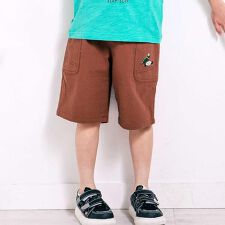 サイドポケット刺しゅう5.5分丈ショートパンツ