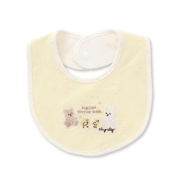 No.554 テディベア　ベビーピンク×スタイ×パンツ ベベオンラインストア(BEBE ONLINE STORE) キッズ スタイ