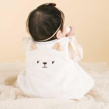 スラップスリップ ベビー(SLAP SLIP BABY)の【お揃い】アニマルクマウサギネコ恐竜ポコポコボアベストベビー(70~80cm)