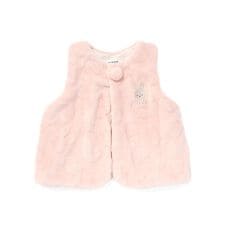 スラップスリップ ベビー(SLAP SLIP BABY)の【お揃い】アニマルクマウサギネコ恐竜ポコポコボアベストベビー(70~80cm)