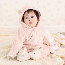 スラップスリップ ベビー(SLAP SLIP BABY)のアニマルクマウサギ恐竜ボアバギーオールベビー(70~80cm)