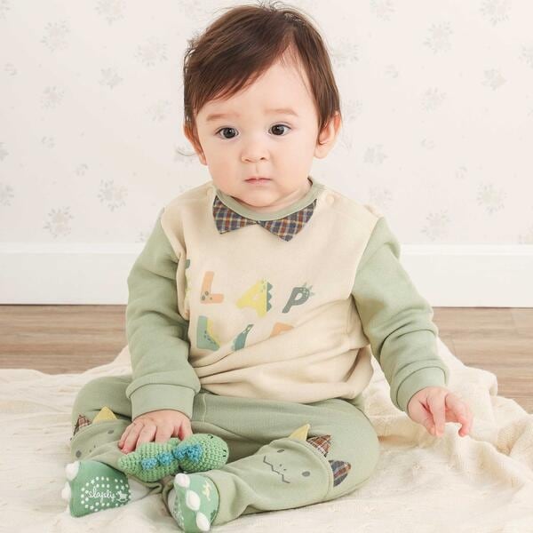 ロゴニット＆ビット付きスカパンセットアップ(130~160cm) | ジディ