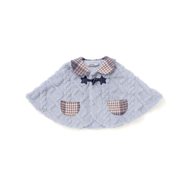 [�}���C]�y�������z�`�F�b�N�ݕt���P�[�u���{�A�}���g�x�r�[(50~90cm)/�X���b�v�X���b�v �x�r�[�iSLAP SLIP BABY�j �u���[