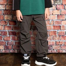 タック裾ゴムカーゴパンツ(100~160cm)