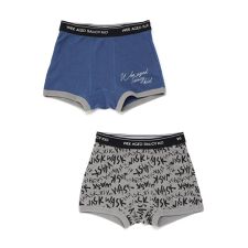 ワスク(WASK)の無地＆ロゴ柄２Pショーツ(100~160cm)