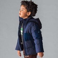 ワスク(WASK)の袖ライン中綿ジャケット(100~160cm)