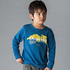 恐竜プリントトレーナー(100~160cm)