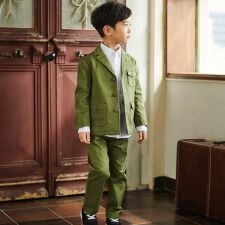 スーツジャケット＆パンツセット(110~130cm)