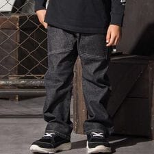 アウトポケットストレッチデニムパンツ(110~160cm)