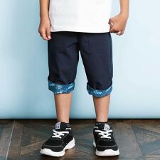 6分丈 恐竜プリントコードストレッチパンツ(100~160cm)