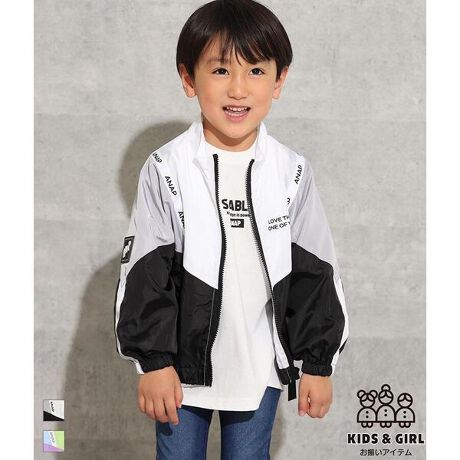 配色ブルゾン アナップキッズ ガール Anap Kids Girl ファッション通販 マルイウェブチャネル