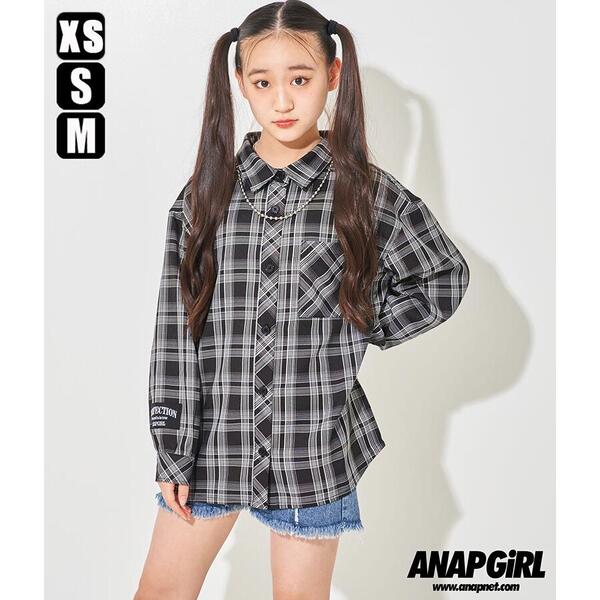 チェックオーバーシャツ | アナップキッズ＆ガール(ANAP KIDS&GiRL