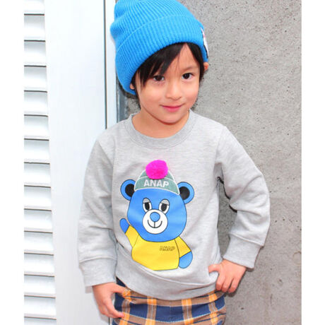 ニット帽キャラクターデザインｔｏｐｓ アナップキッズ ガール Anap Kids Girl ファッション通販 マルイウェブチャネル