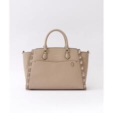 《推し事バッグ》クリアポケット付きトートバッグ