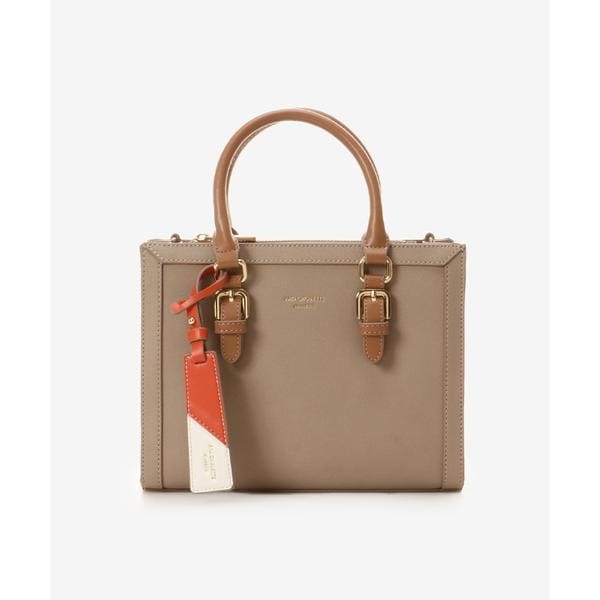 ゴエもん　スクエアバッグ（縦長版） レザー調スクエア2WAYバッグ（ショルダーバッグ）｜ANEMONE