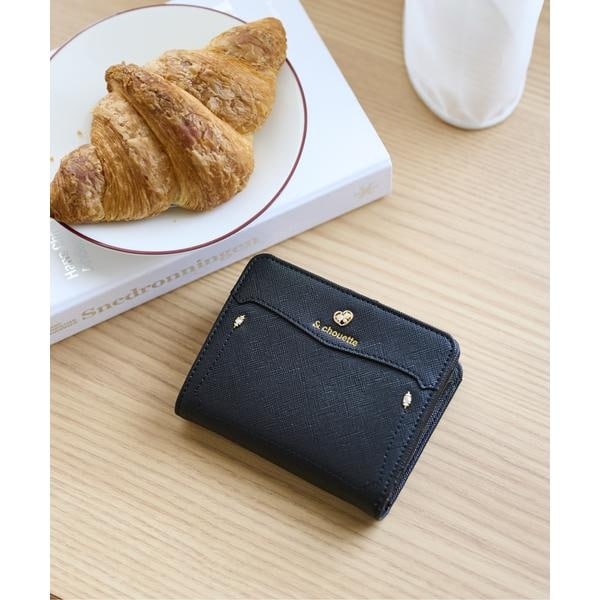 推し事》フリルビジュー三つ折り財布 | アンドシュエット