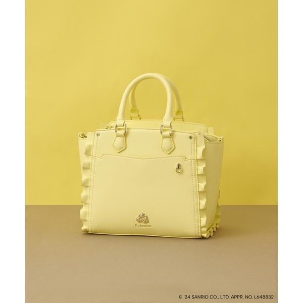 推し事》「ポムポムプリン」コレクション クリアポケット付きトートバ