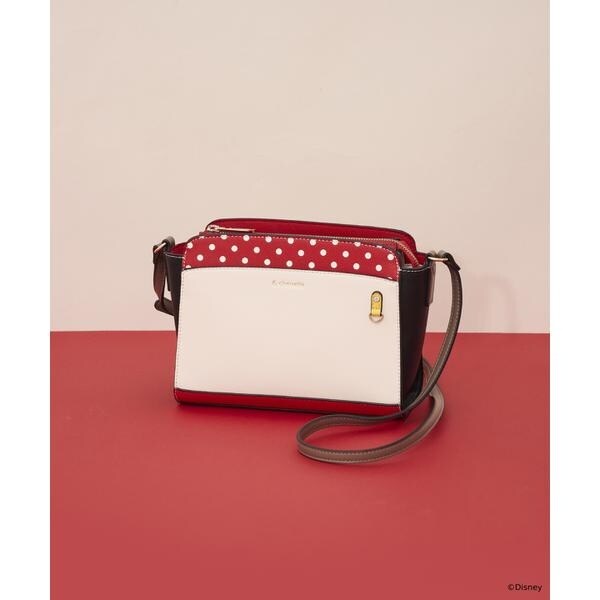 AND CHOUETTE ミニーマウス ショルダーバッグミニーかわいい❤️ ディズニーコレクション 「ミニーマウス」 ショルダーバッグ