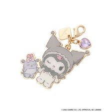 「マイメロディ」＆「クロミ」コレクション　ファスナーチャーム「クロ