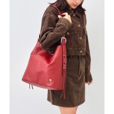 アンドシュエット(& chouette)のワイドベルトワンショルダーソフトバッグ