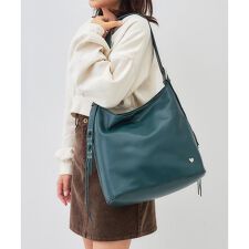 アンドシュエット(& chouette)のワイドベルトワンショルダーソフトバッグ