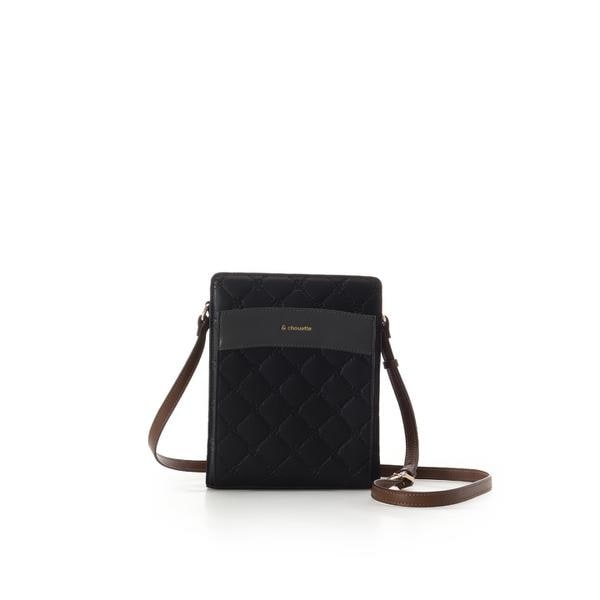 & chouette クリアポケット付きスクエアショルダーバッグ 推し事バッグ》クリアポケット付きスクエアショルダーバッグ | アンド