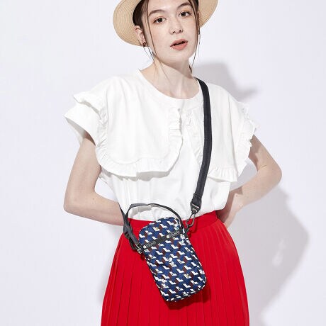 Mini Phone Crossbody ピーナッツジオメトリック レスポートサック Lesportsac ファッション通販 マルイウェブチャネル Cb003 416 98 01