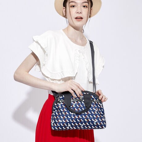 York Satchel ピーナッツジオメトリック レスポートサック Lesportsac ファッション通販 マルイウェブチャネル Cb003 416 99 01