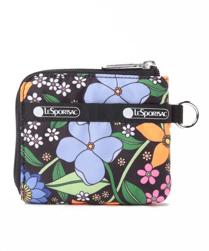 メール便対応！ 【LeSportsac】カモフラージュ柄二つ折り財布