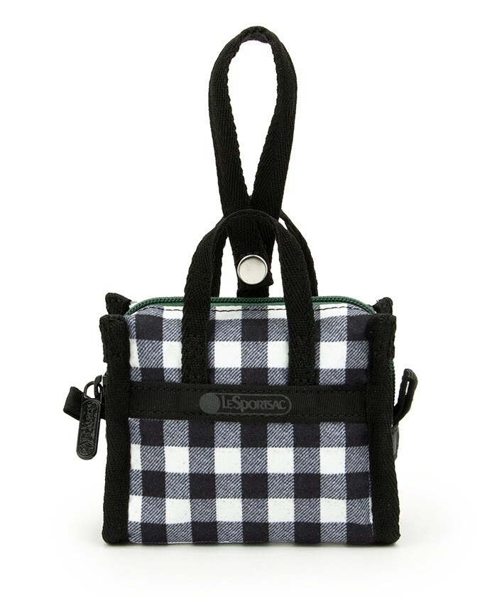 ❤︎人気 完売❤︎　コーチ　ミニ タビー バッグ チャーム シグネチャー キャンバス COACH（コーチ）の「ミニ タビー バッグ チャーム シグネチャー