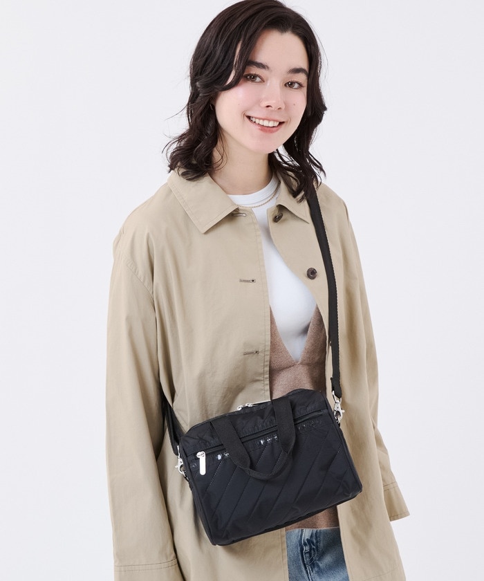 【美品】レスポートサック ミニボストン フォレストキルト ナイロン ブラック レスポートサック ミニボストン ブラック｜Yahoo!フリマ（旧PayPayフリマ）