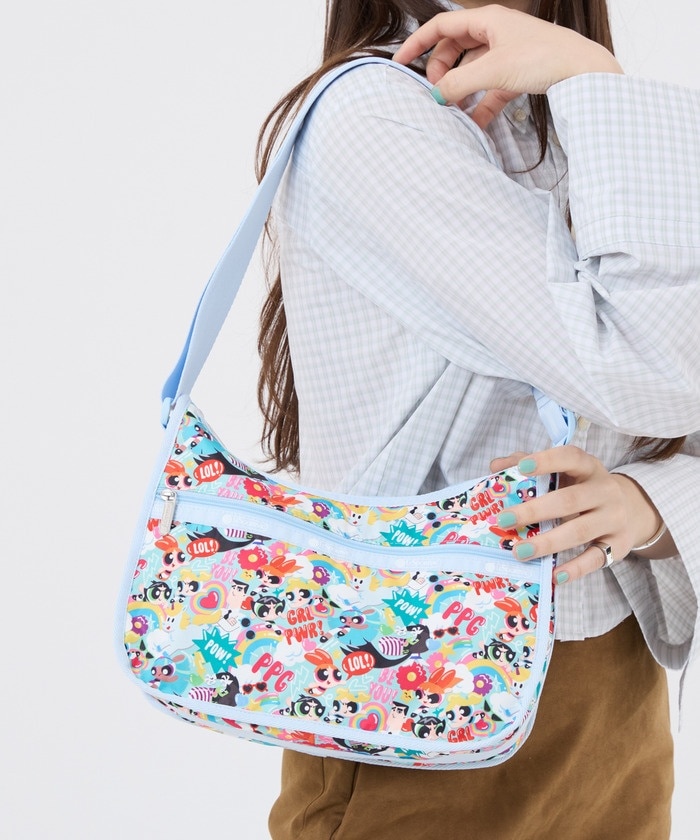 【レスポートサック】カラフル ハート ショルダーバッグ2wayトートバッグ 黒 LeSportsac - レスポートサック 干支柄 トートバッグの通販 by ルタ's