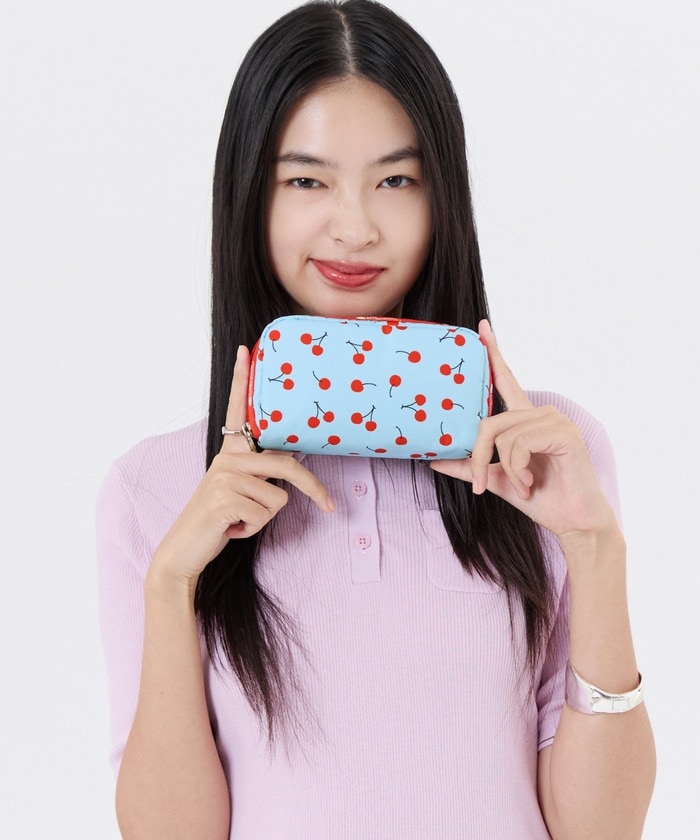 LeSportsac×Megumi Kanzaki】スクエア型 コスメ ポーチ 1167FC17