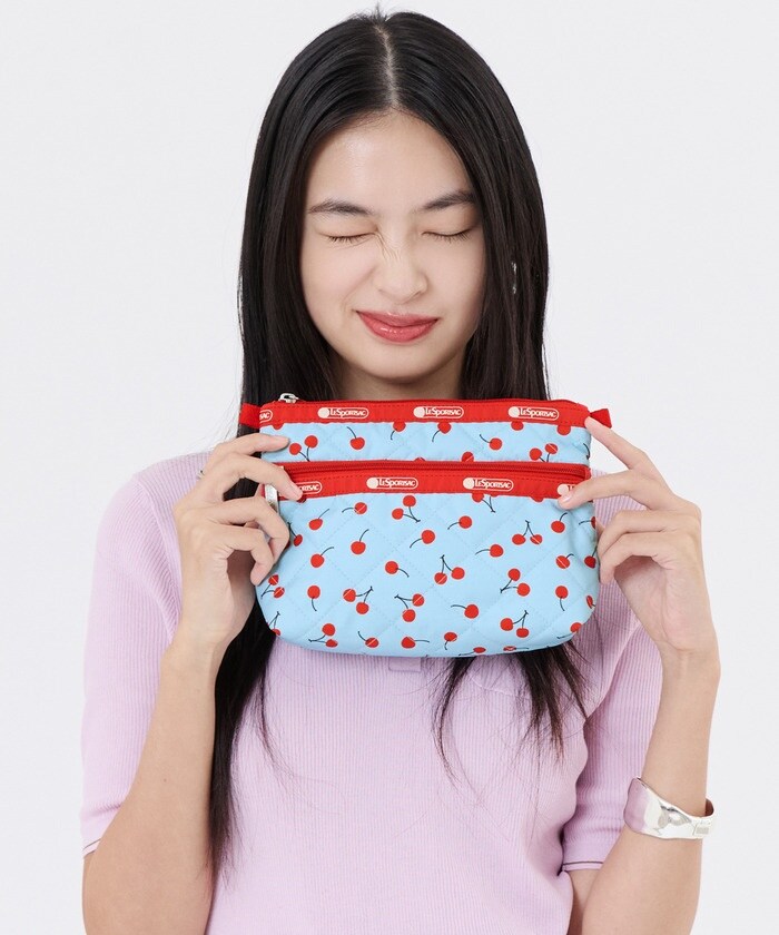 LeSportsac×Megumi Kanzaki】コスメ ポーチ 1603FC16