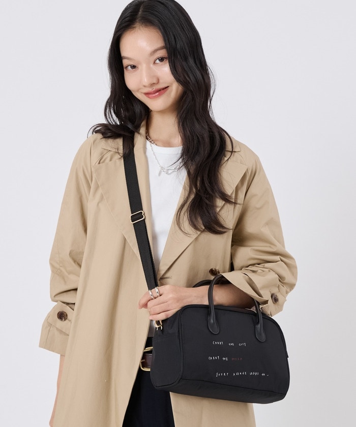 レディース 美品✤LeSportsac 2WAYショルダーバッグ ミニボストンバッグ