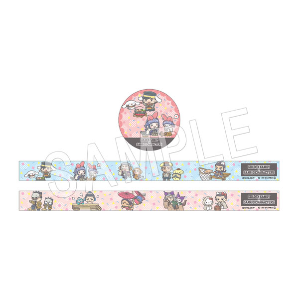 Tvアニメ ゴールデンカムイ サンリオキャラクターズマスキングテープセット 2種入り アニメ キャラクター Cianorte