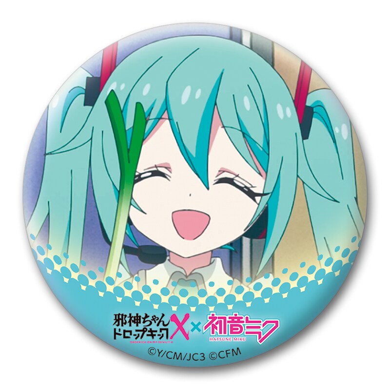 【邪神ちゃんテン】56ｍｍ 缶バッジ 初音ミク 邪神ちゃんテン】56mm缶バッチ5ミク | アニメキャラクター(anime