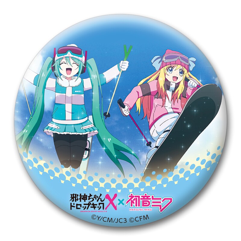 邪神ちゃんテン】56mm缶バッチ15邪神ちゃん＆ミク | アニメ