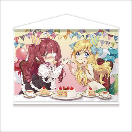 邪神ちゃんドロップキック秋】 B2横タペストリー 邪神ちゃん生誕祭  