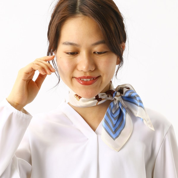 馬×馬具柄 シルクスカーフ | ユウキュウ(U.Q) | マルイウェブチャネル